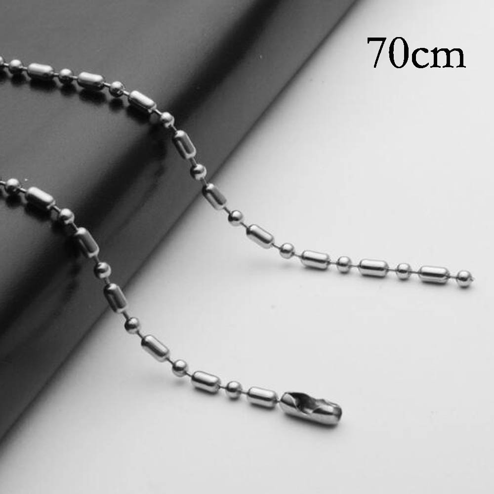 70CM Stainless steel chain necklace Jewelry Accessories, Wholesales